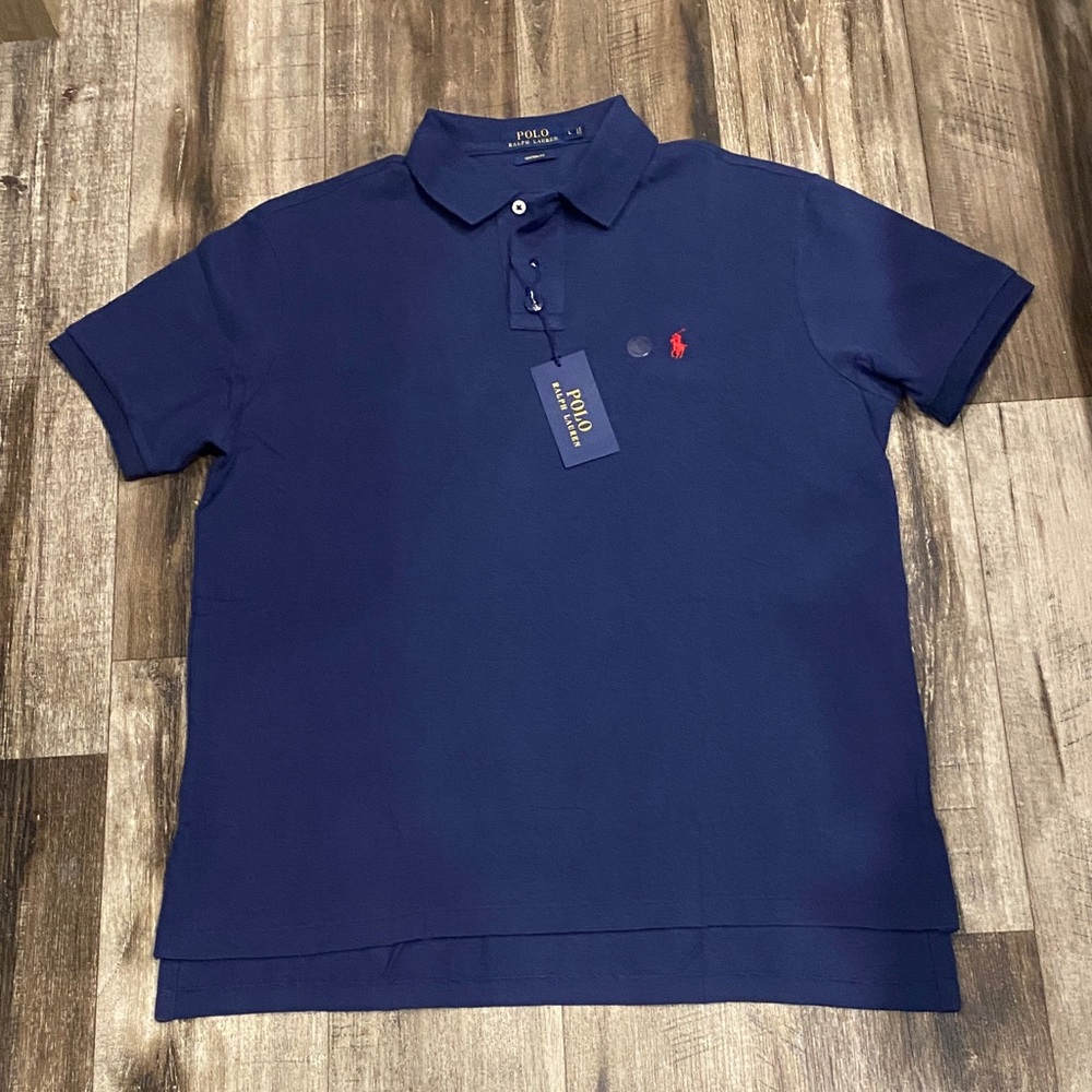 Polo by Ralph Lauren Navy Blue Polo Shirt